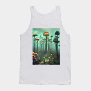 Beneath the Mushroom Canopy Tank Top